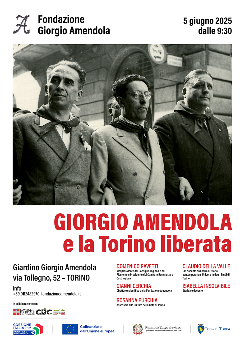 Giorgio Amendola e la Torino Liberata
