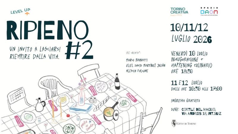 Ripieno#2. Un invito a lasciarsi riempire dalla vita