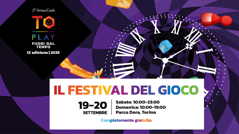 To Play 2026: il festival del gioco
