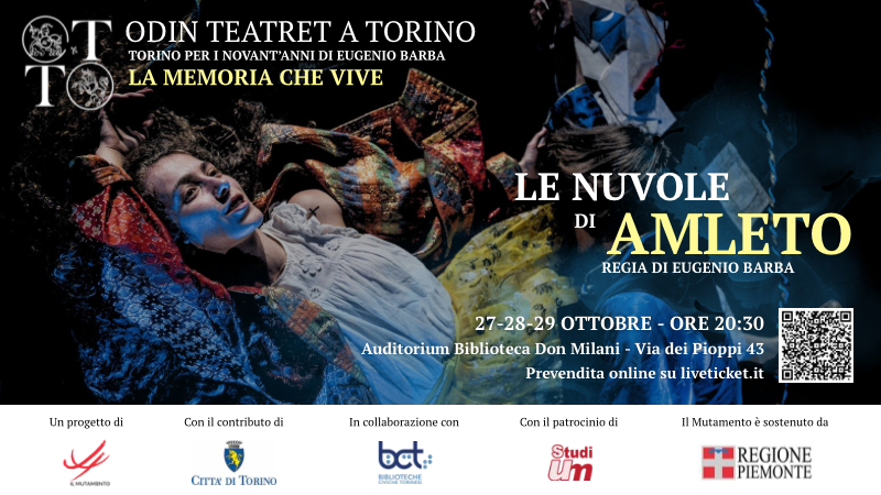 “Le nuvole di Amleto” – regia di Eugenio Barba